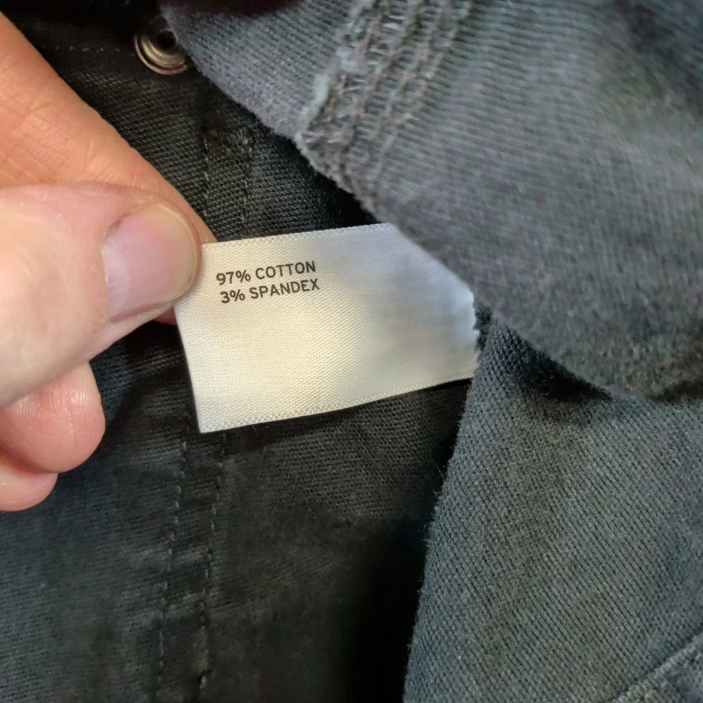 Duluth Trading Co Flex Fire Hose Relaxed Fit Cargo Work Pants Black 38x30 45507 - Picture 4 of 9